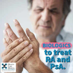 Biologic Infusions for the Treatment of RA and PA